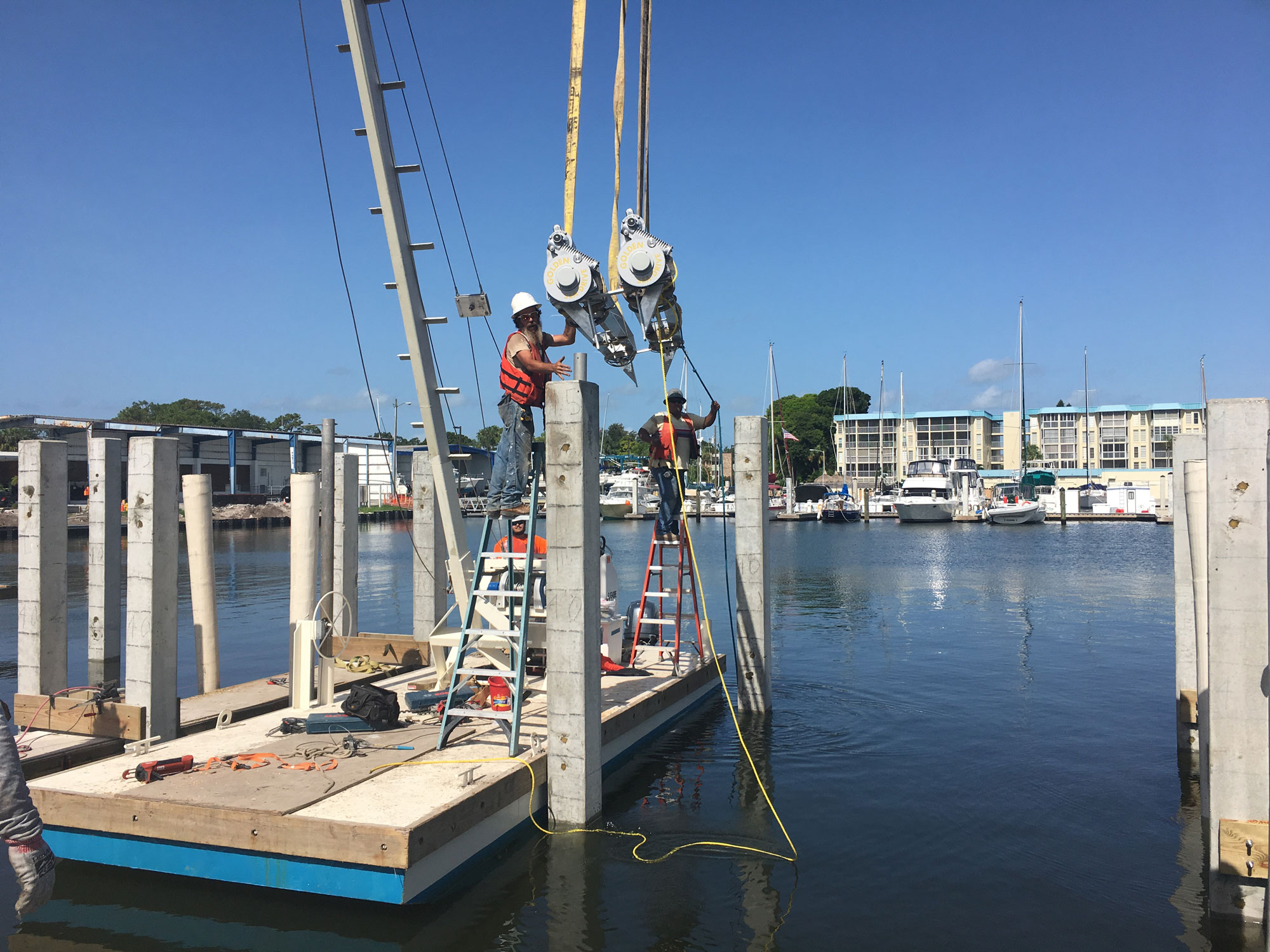 Marina with Boats - Trident H2O