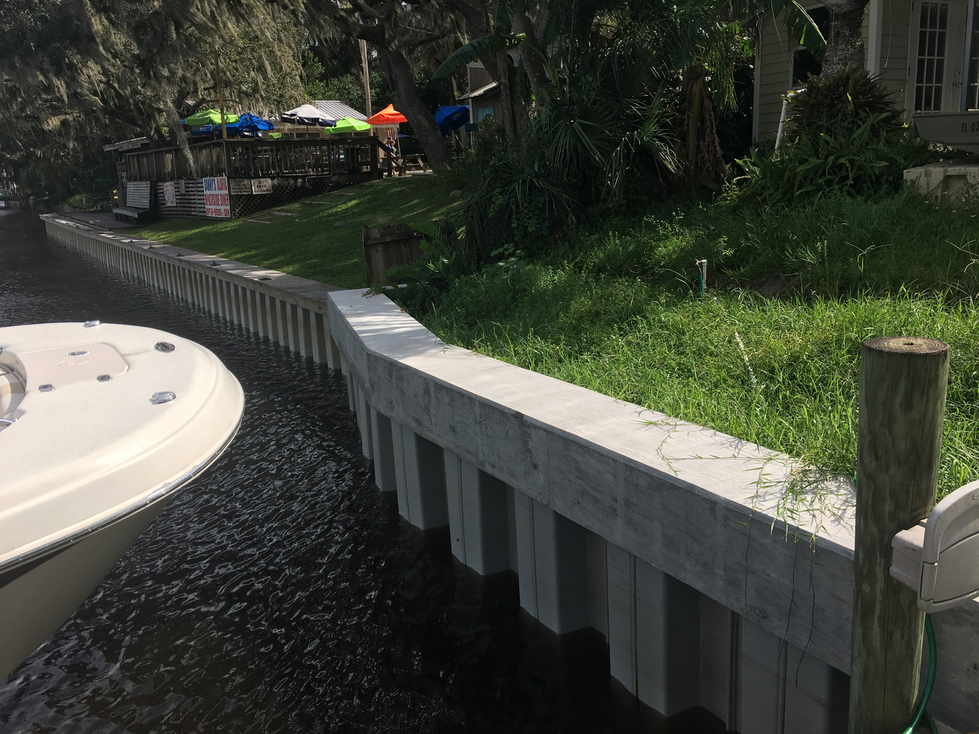 Seawall Completed - Trident H2O