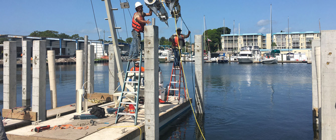 Marina Construction - Trident H2O